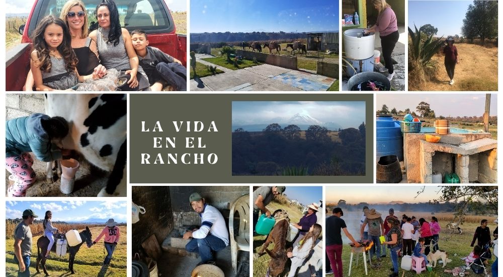 variety of photos that show what life is like in rural mexico