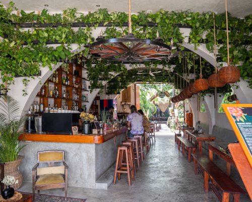 Tulum,,Mexico.,May,25,,2021.,People,Sitting,At,The,Beautiful